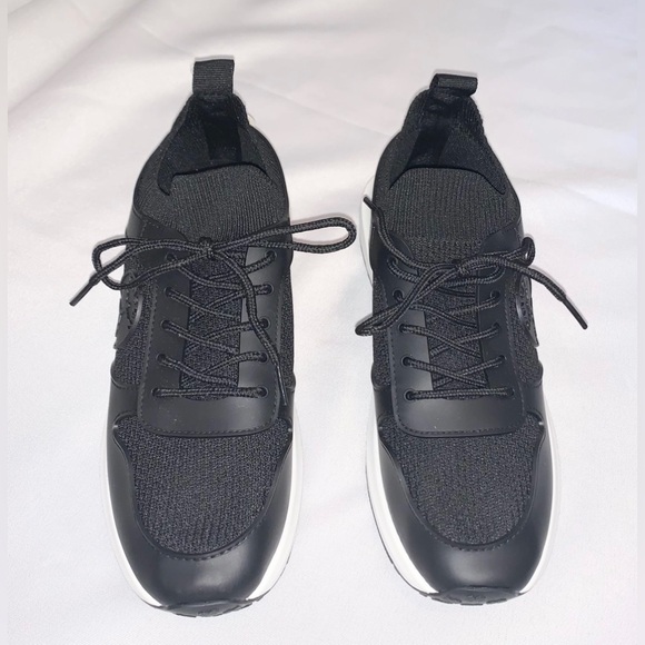 DANSKIN Women’s Infinite Black Ultra Light Knit Sneakers, Slip on Shoes Size 9 - Picture 14 of 15